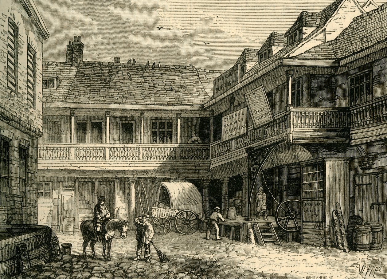 The Old Tabard Inn, c1878. od Unbekannt
