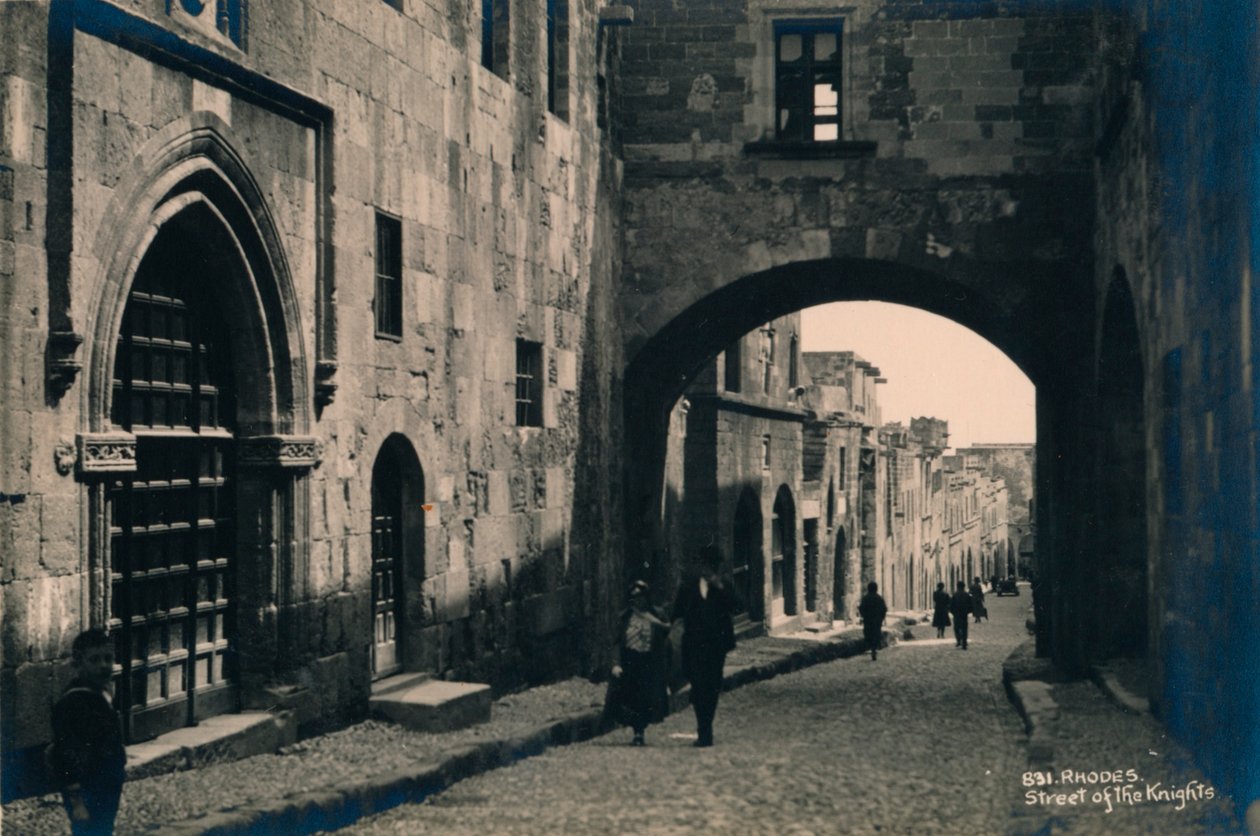 Staré město Rhodos, Řecko, 1936 od Unbekannt