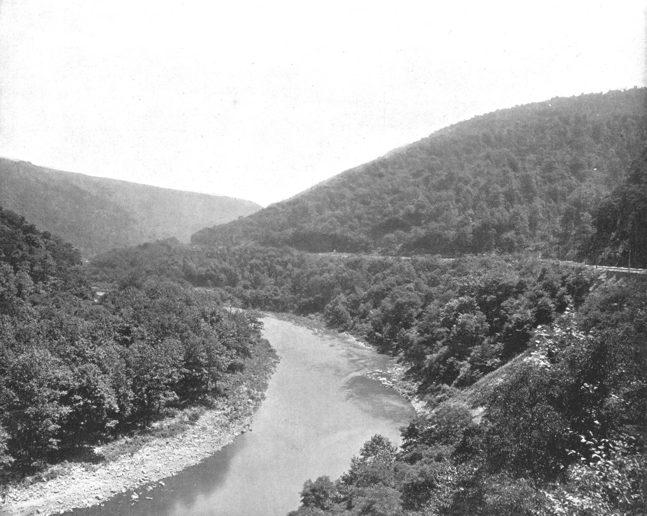 The Packsaddle, Allegheny Mountains, Pennsylvania, USA, c1900. od Unbekannt