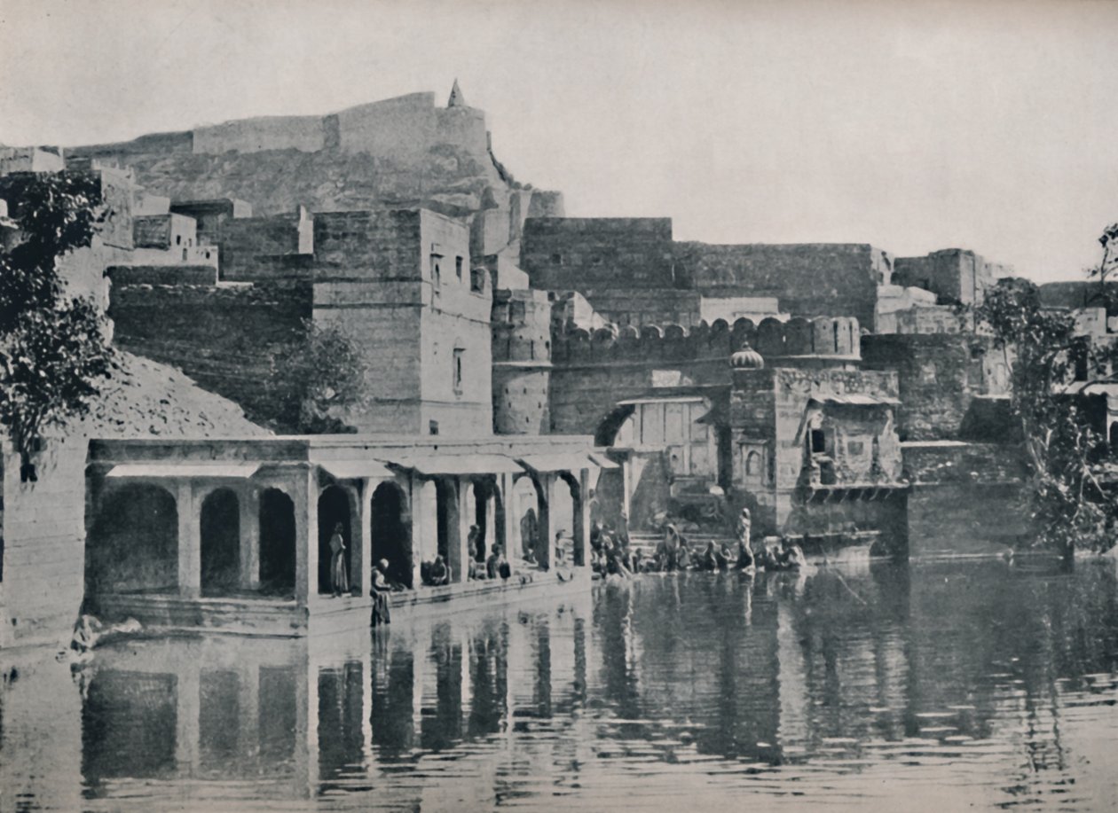 Tank Padma Sagar v Jodhpur, 1936. od Unbekannt