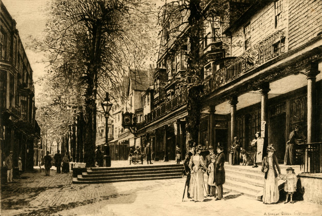 The Pantiles, Tunbridge Wells, 1898. od Unbekannt