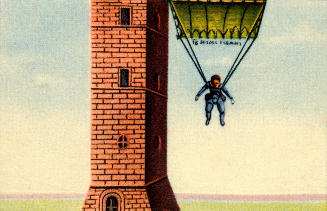 Padák Fauste Veranzia, 1617, 1932. od Unbekannt