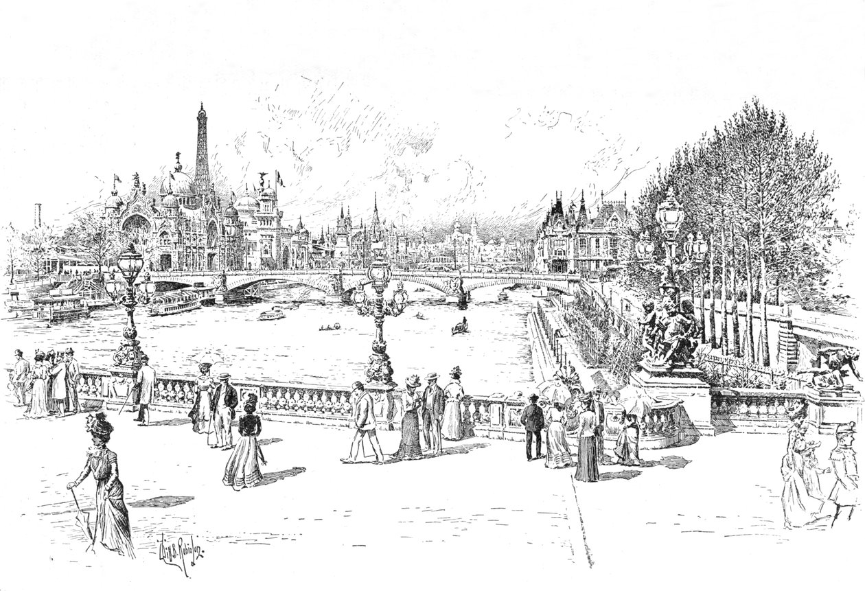Pařížská výstava v roce 1900 1906 od Unbekannt