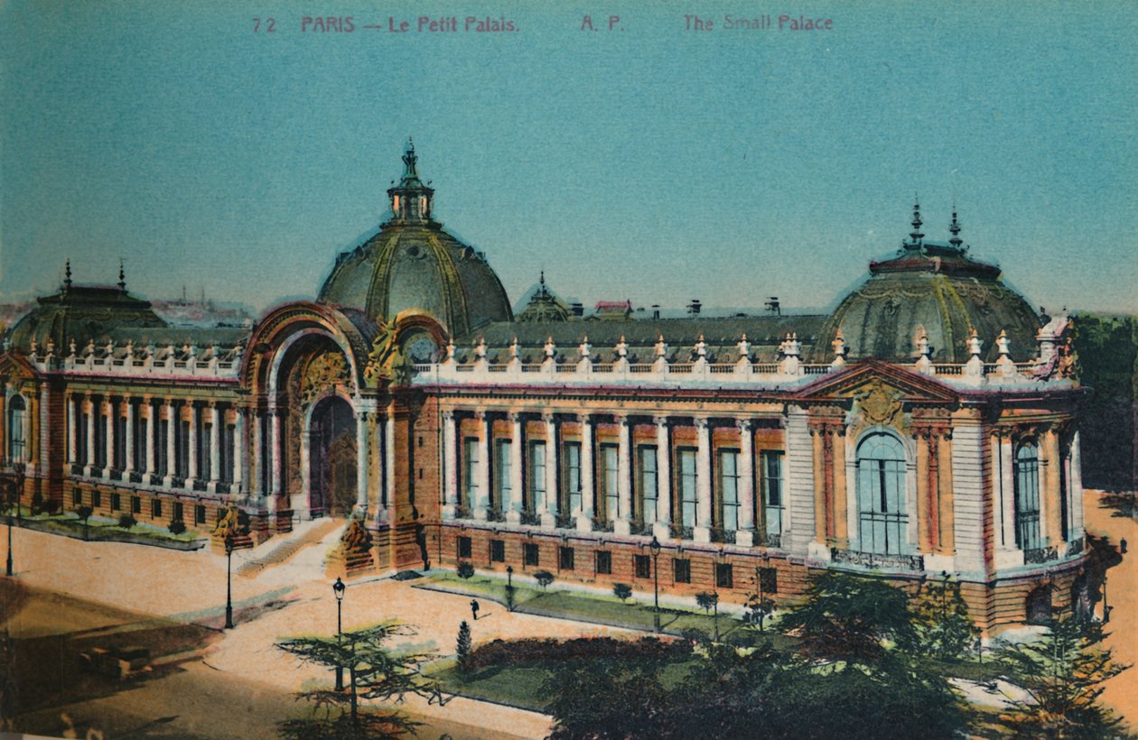 Petit Palais, Paříž, c1920 od Unbekannt