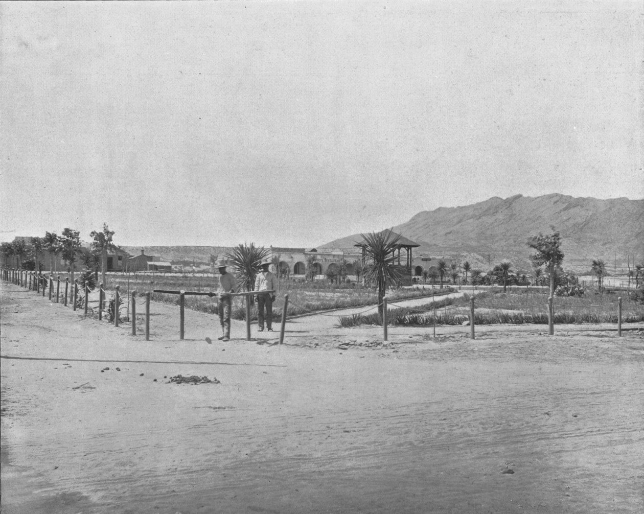 The Plaza, El Paso, Texas, USA, c1900. od Unbekannt