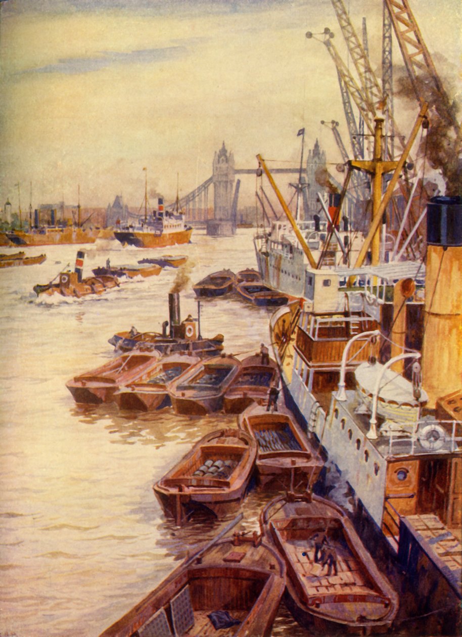 The Pool of London, c1948. od Unbekannt
