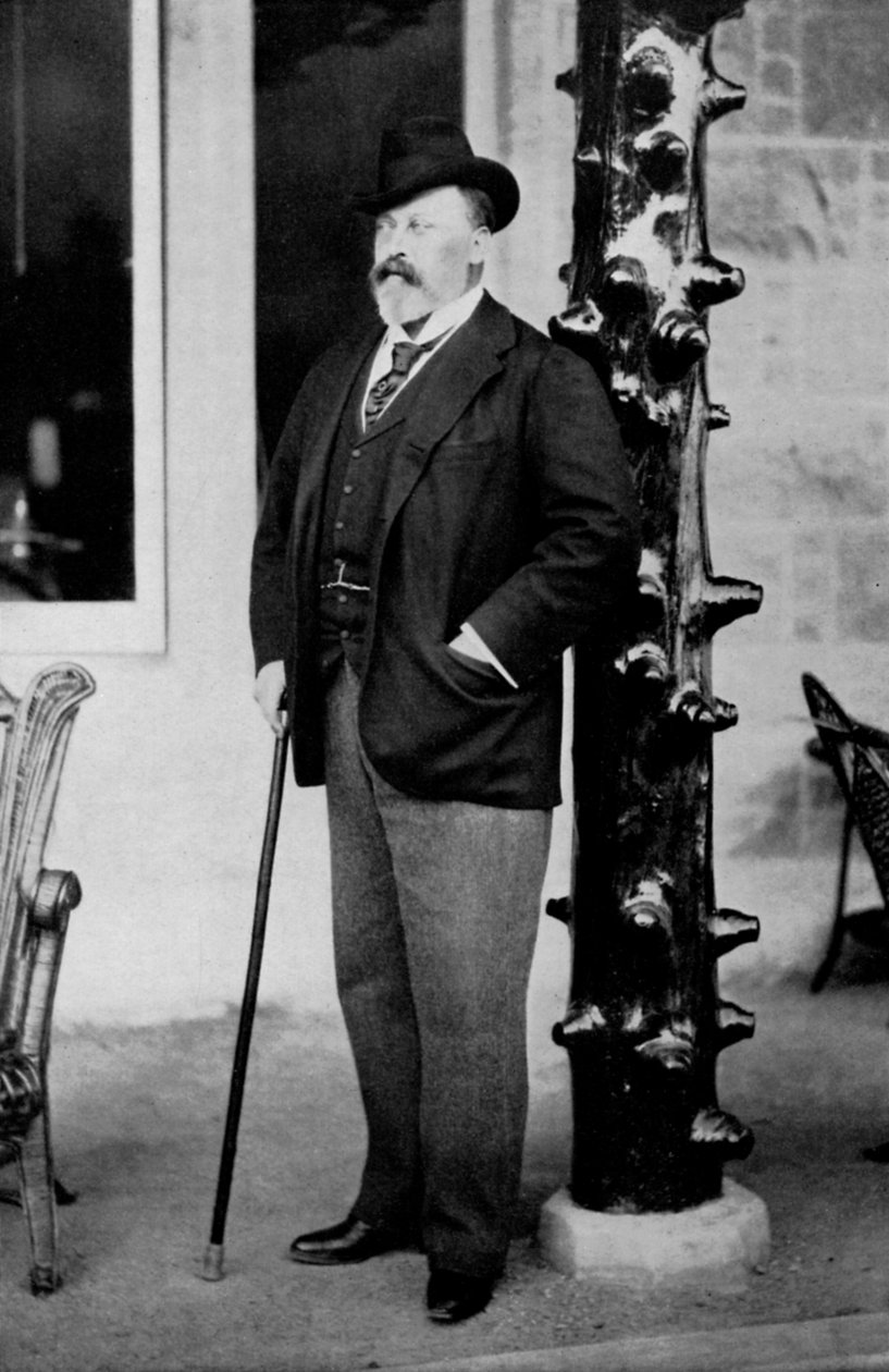 Princ z Walesu, c1898 1964 od Unbekannt