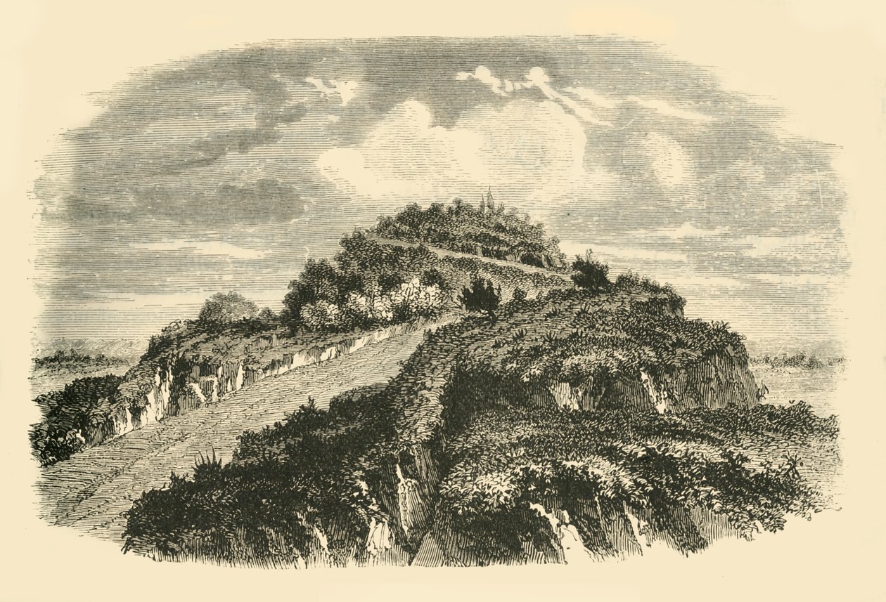 Pyramida Cholula, 1890. od Unbekannt