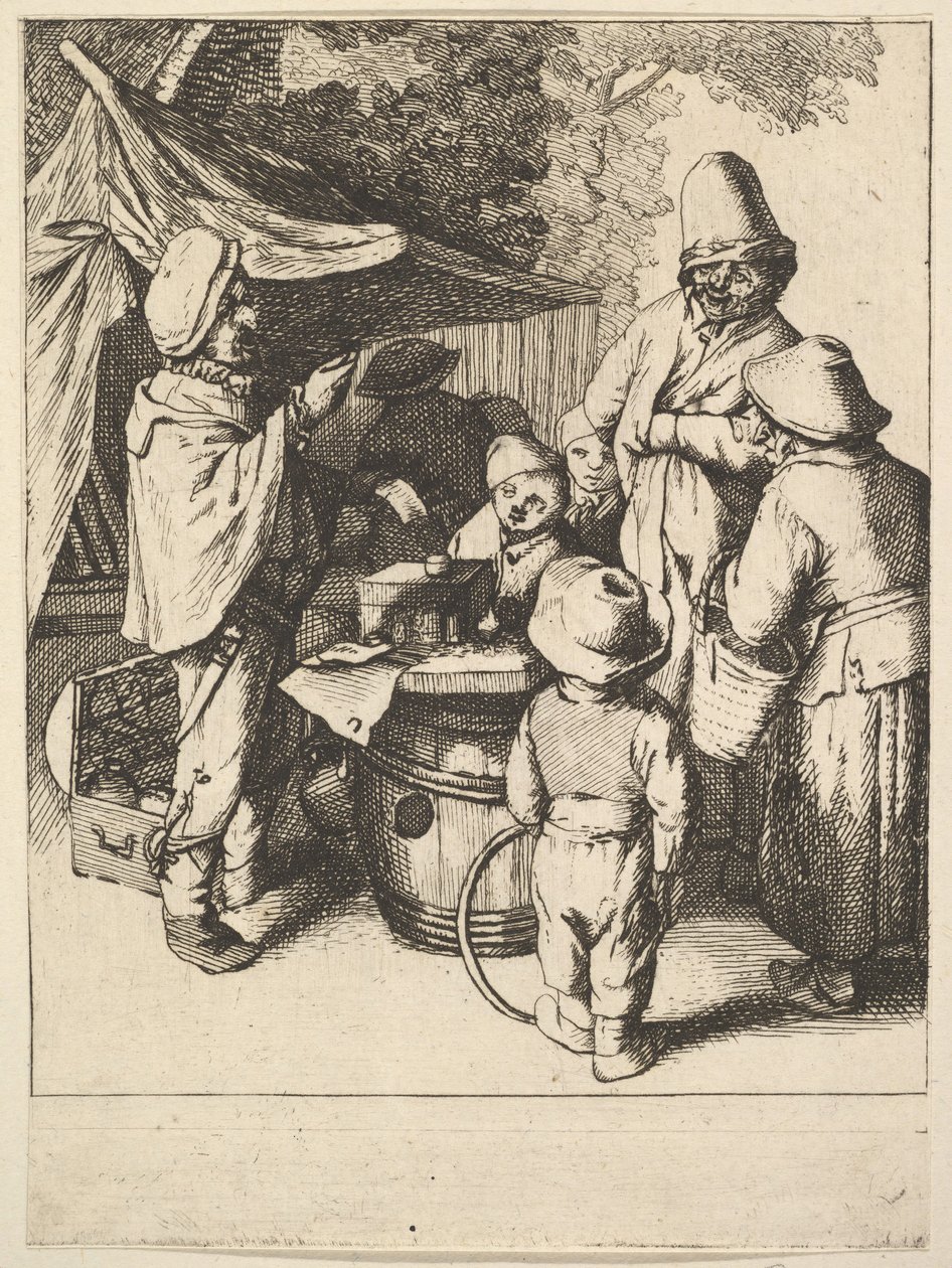 The Quack, 1610-85. od Unbekannt