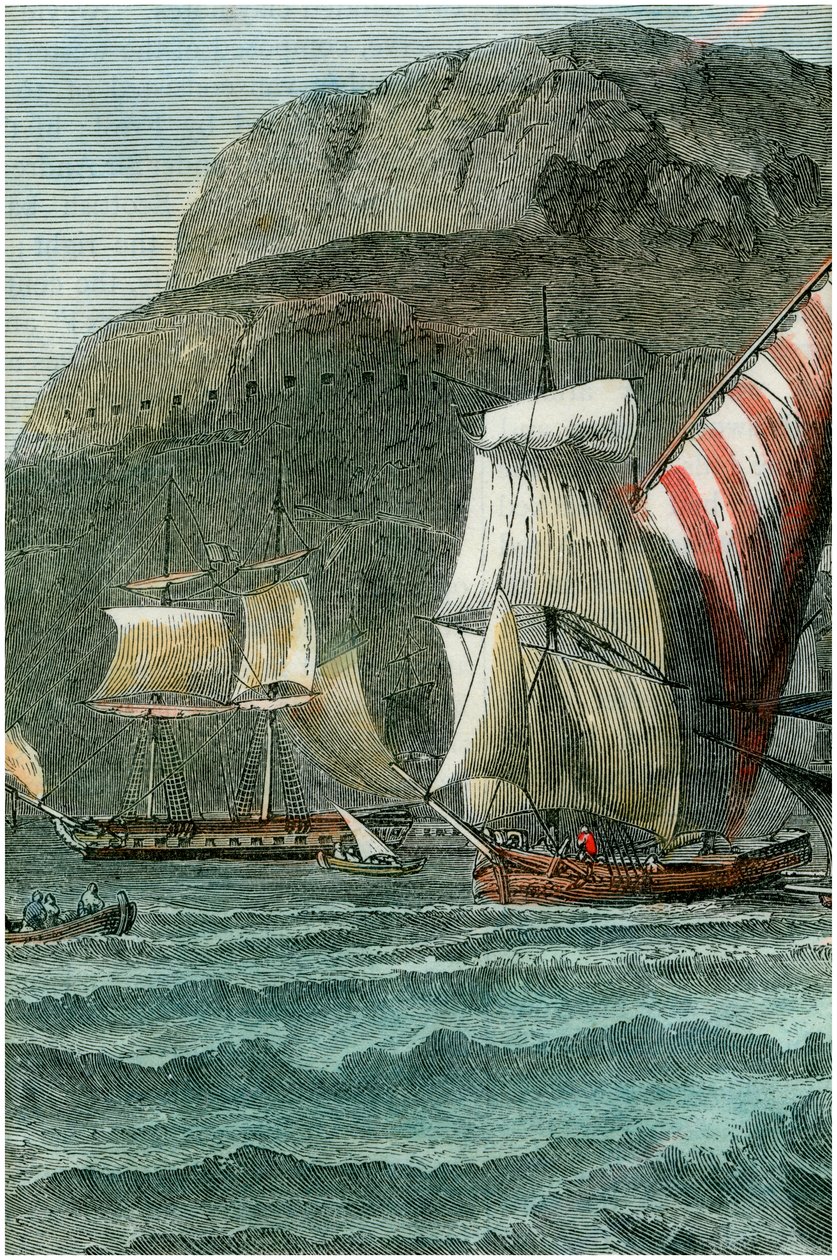 Gibraltarská skála, c1880 od Unbekannt