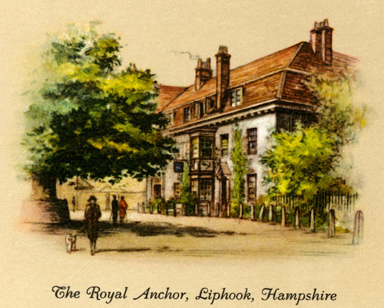 The Royal Anchor, Liphook, Hampshire, 1936. od Unbekannt