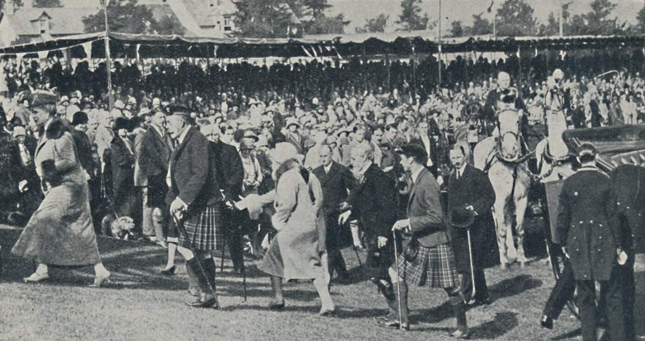 Královská rodina ve Skotsku, c1930, 1937. od Unbekannt