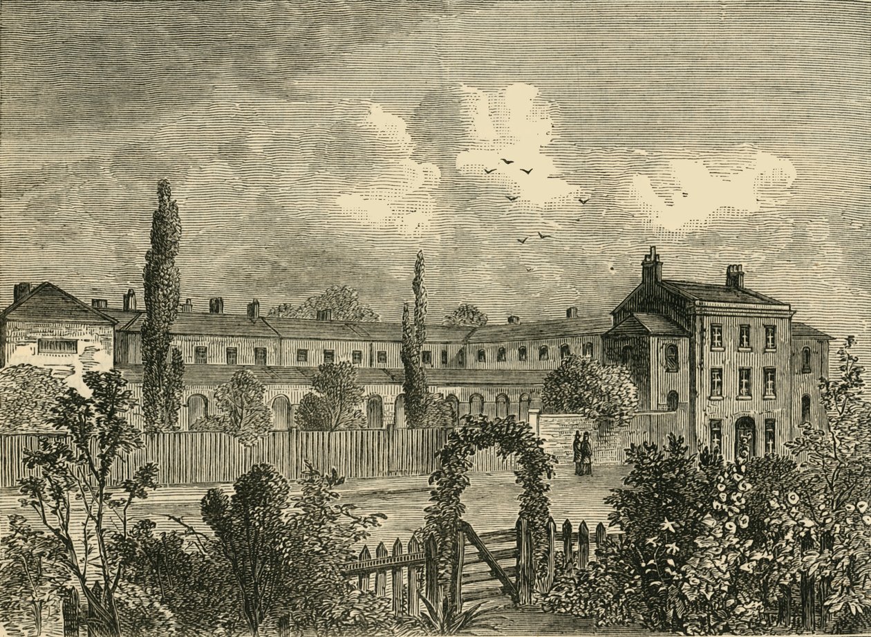 The Royal Veterinary College, 1825, c1876. od Unbekannt