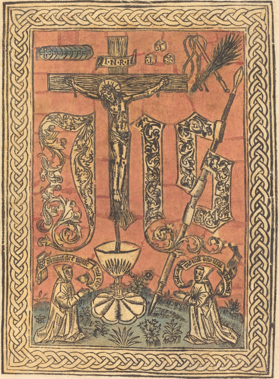 Posvátný monogram, c. 1500. od Unbekannt