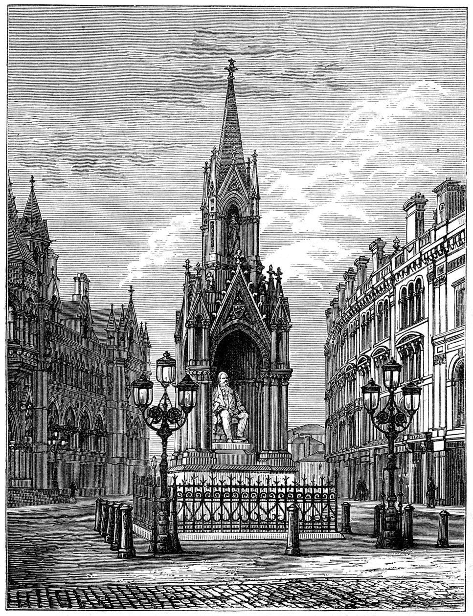 Socha soli v Bradfordu, c1880 od Unbekannt