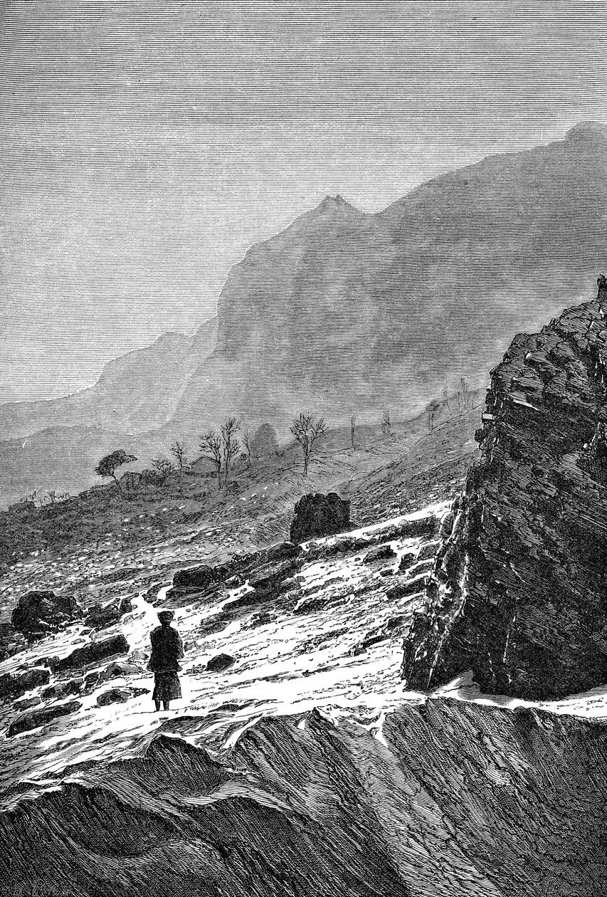 Sechuenská vysočina, c1890 od Unbekannt