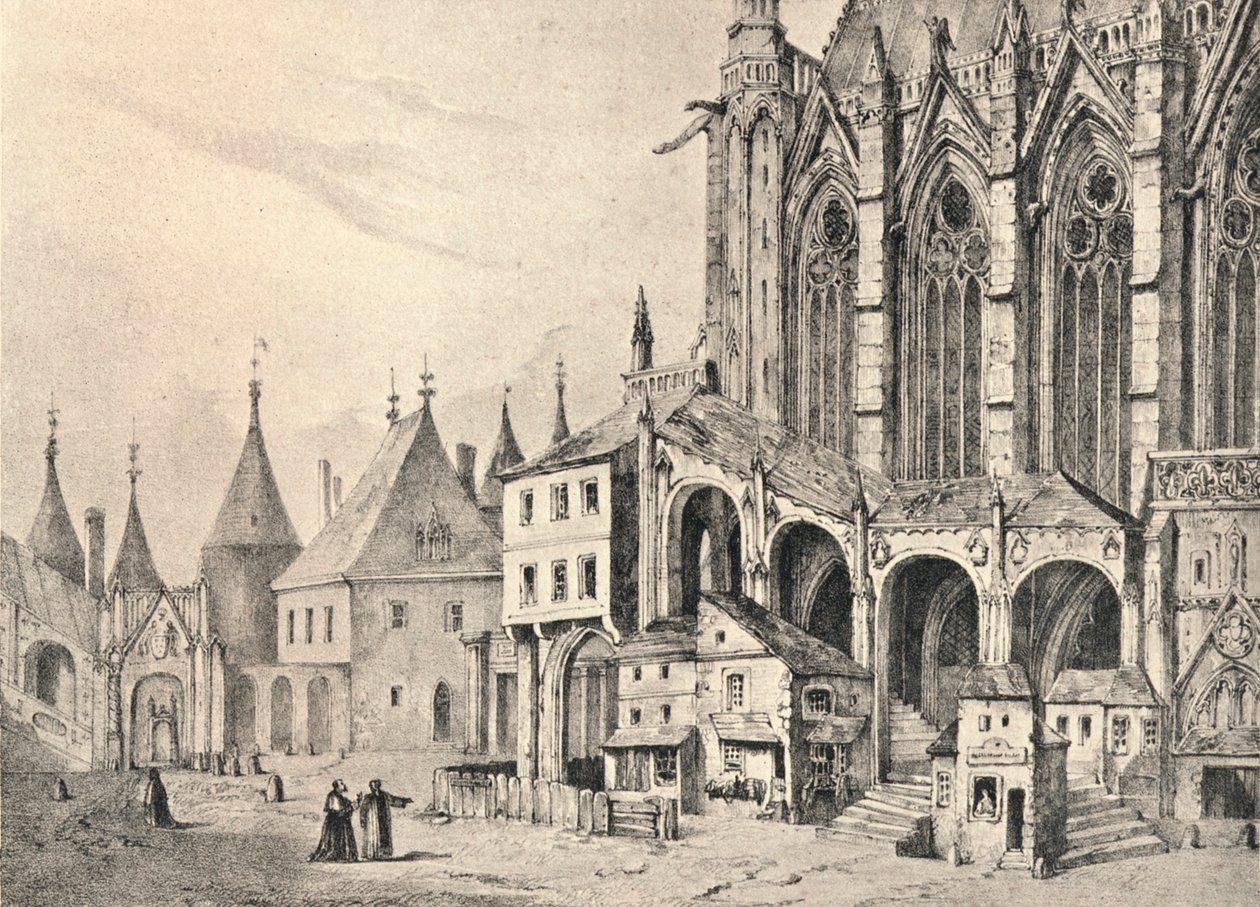 Schodiště Sainte-Chapelle, 1700 1915 od Unbekannt