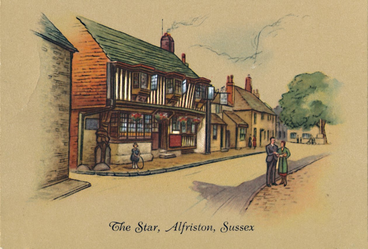 Hvězda, Alfriston, Sussex, 1939 od Unbekannt