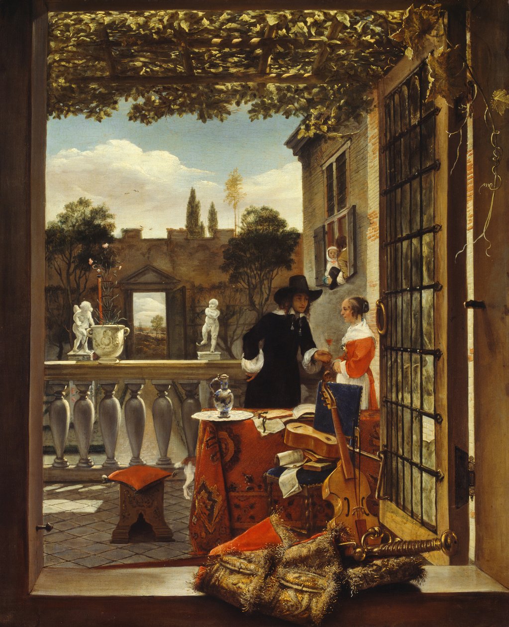 Terasa, c. 1660. od Unbekannt
