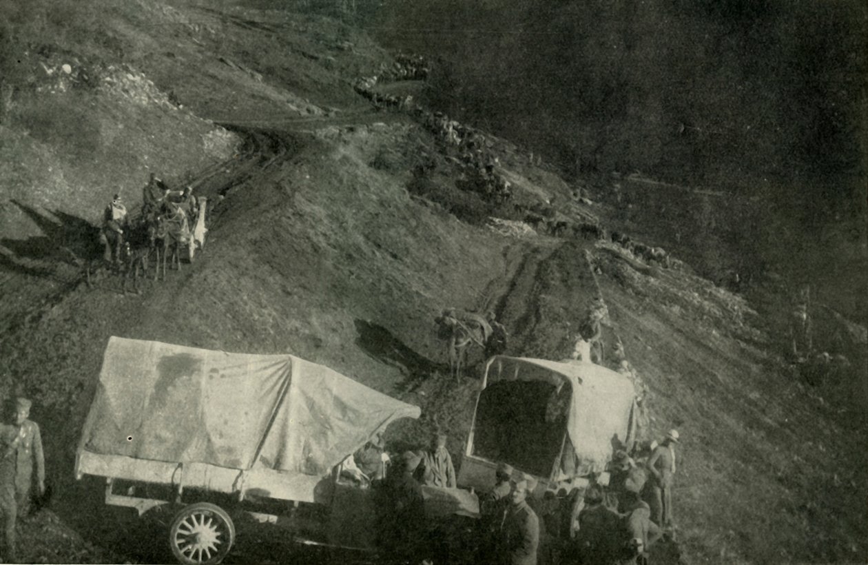 Hrozný ústup ze Srbska, 1919. od Unbekannt