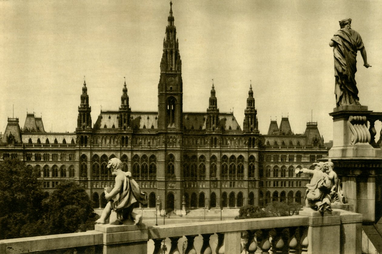 Radnice, Vídeň, Rakousko, c1935. od Unbekannt