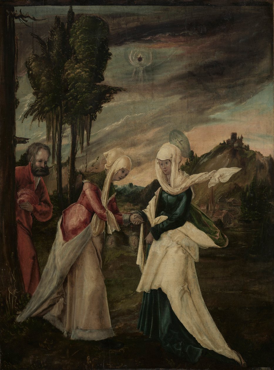 Návštěva, c. 1530-1550. od Unbekannt