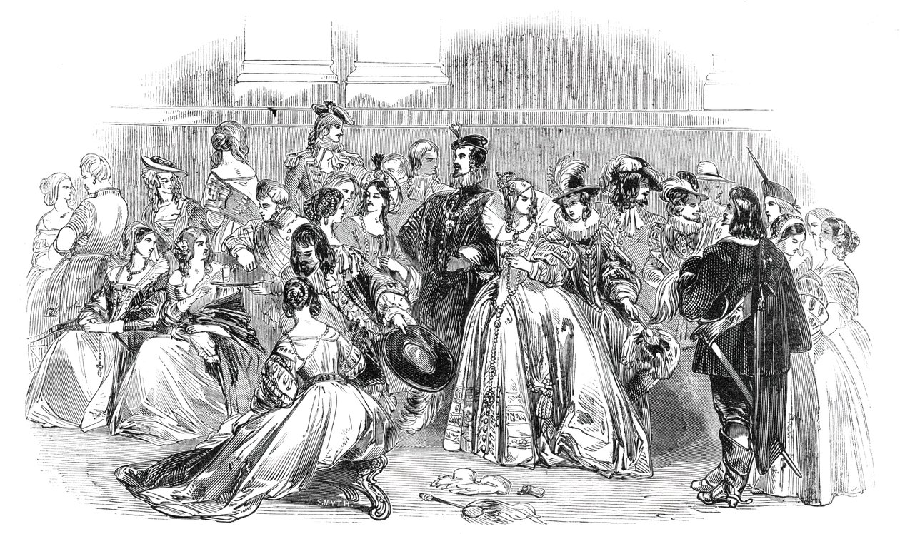 Waverley Ball, 1844. od Unbekannt