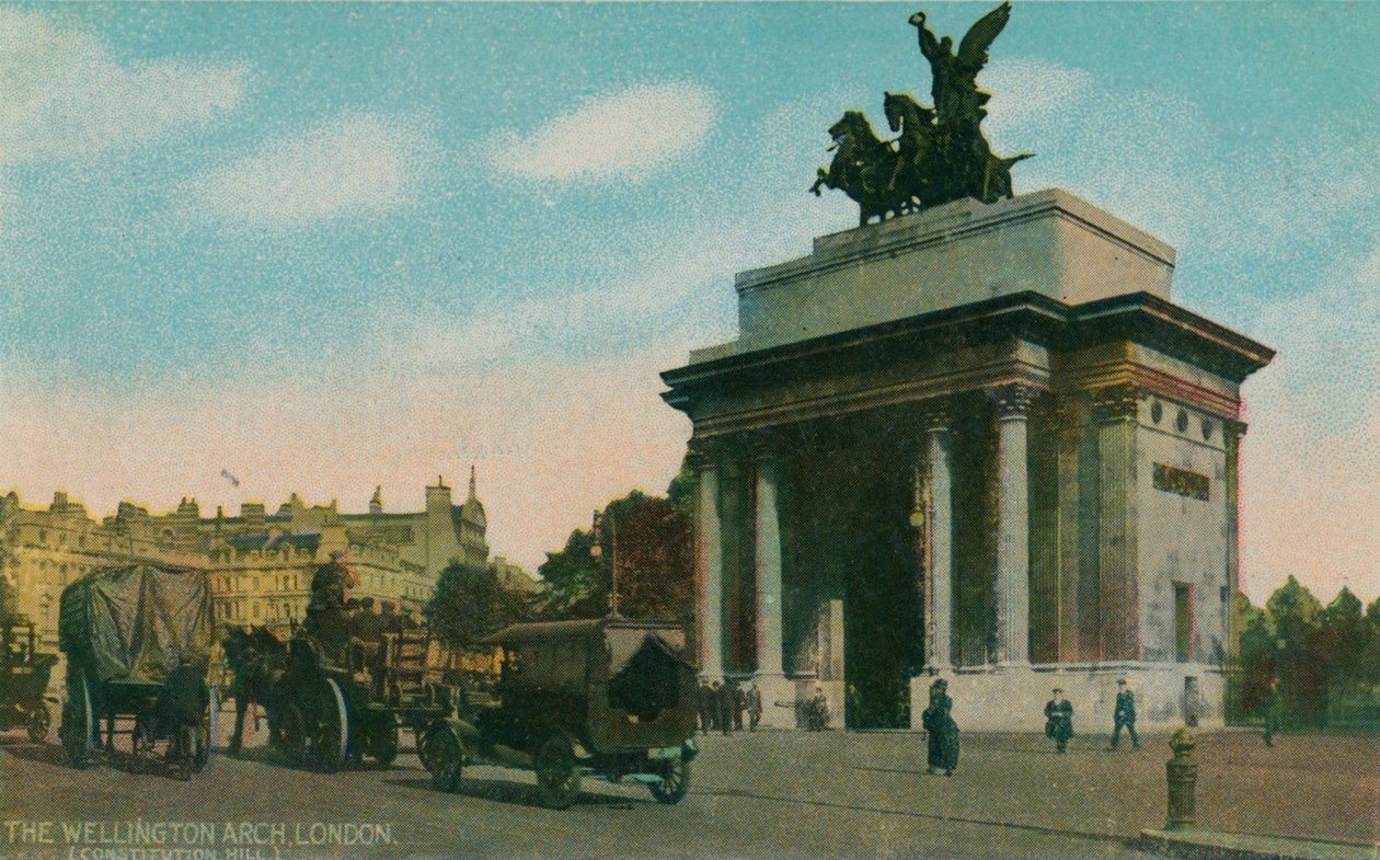 Wellington Arch, Londýn, c1910. od Unbekannt