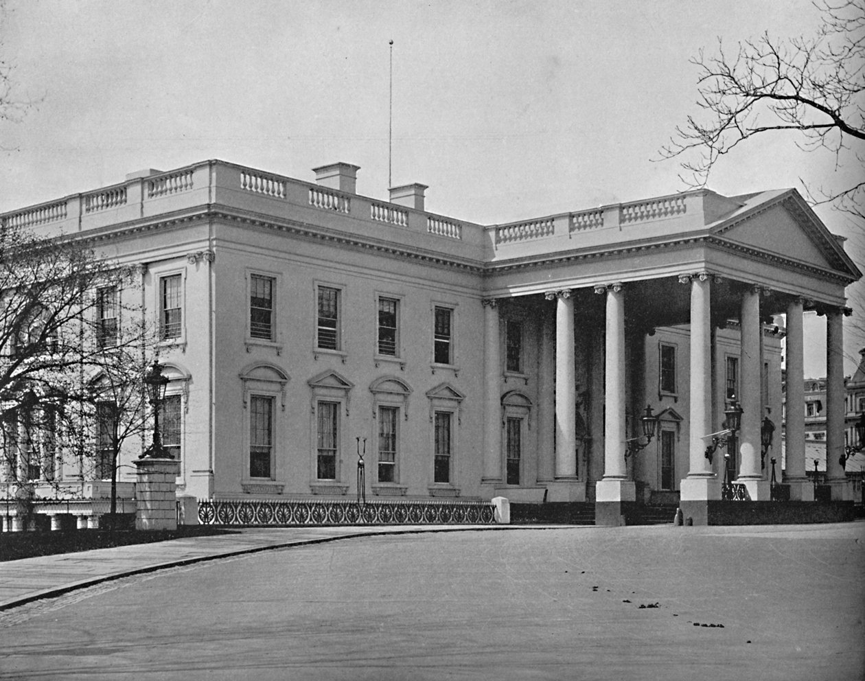Bílý dům, Washington D.C., c1897. od Unbekannt
