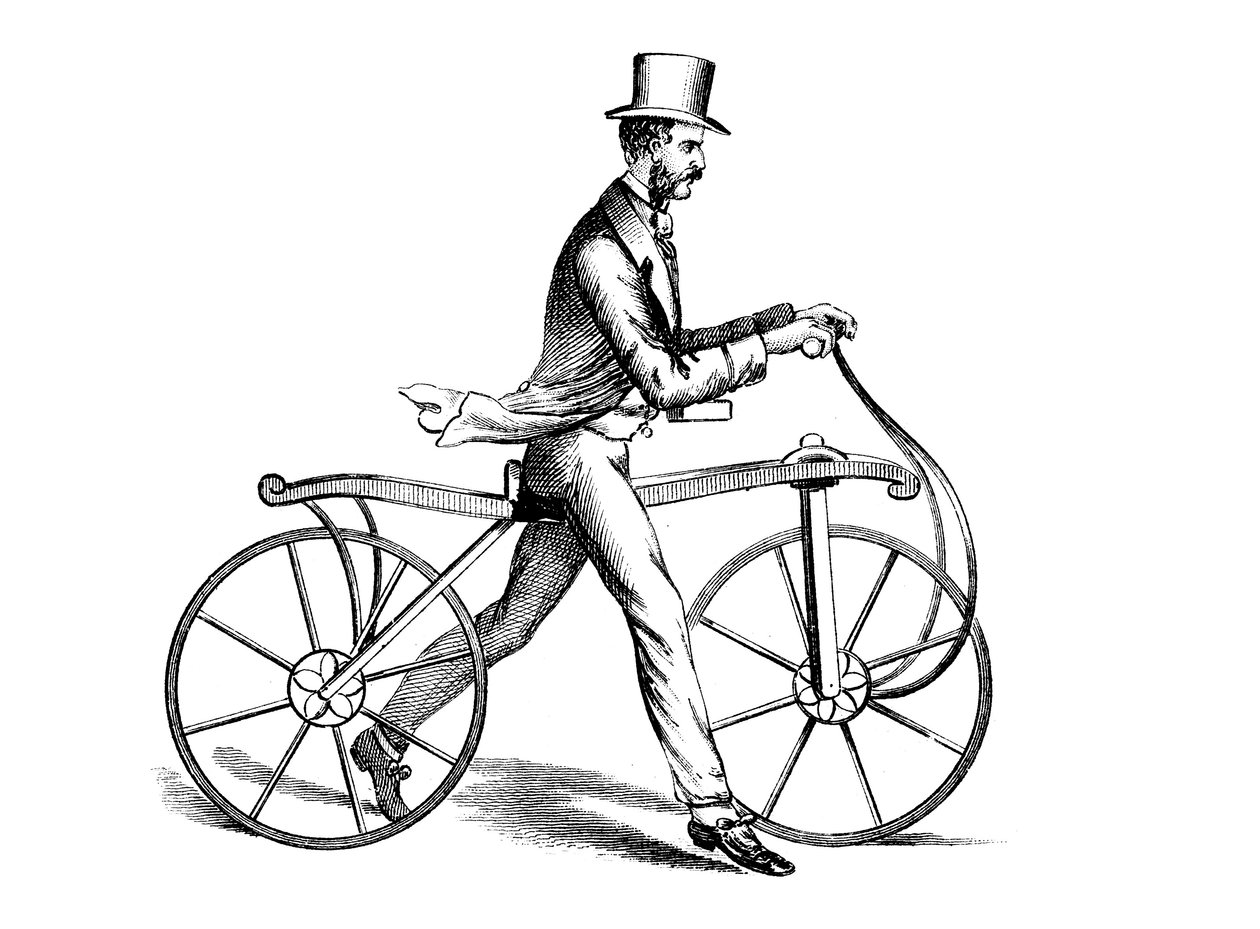 Dandy horse, c1818 od Unbekannt