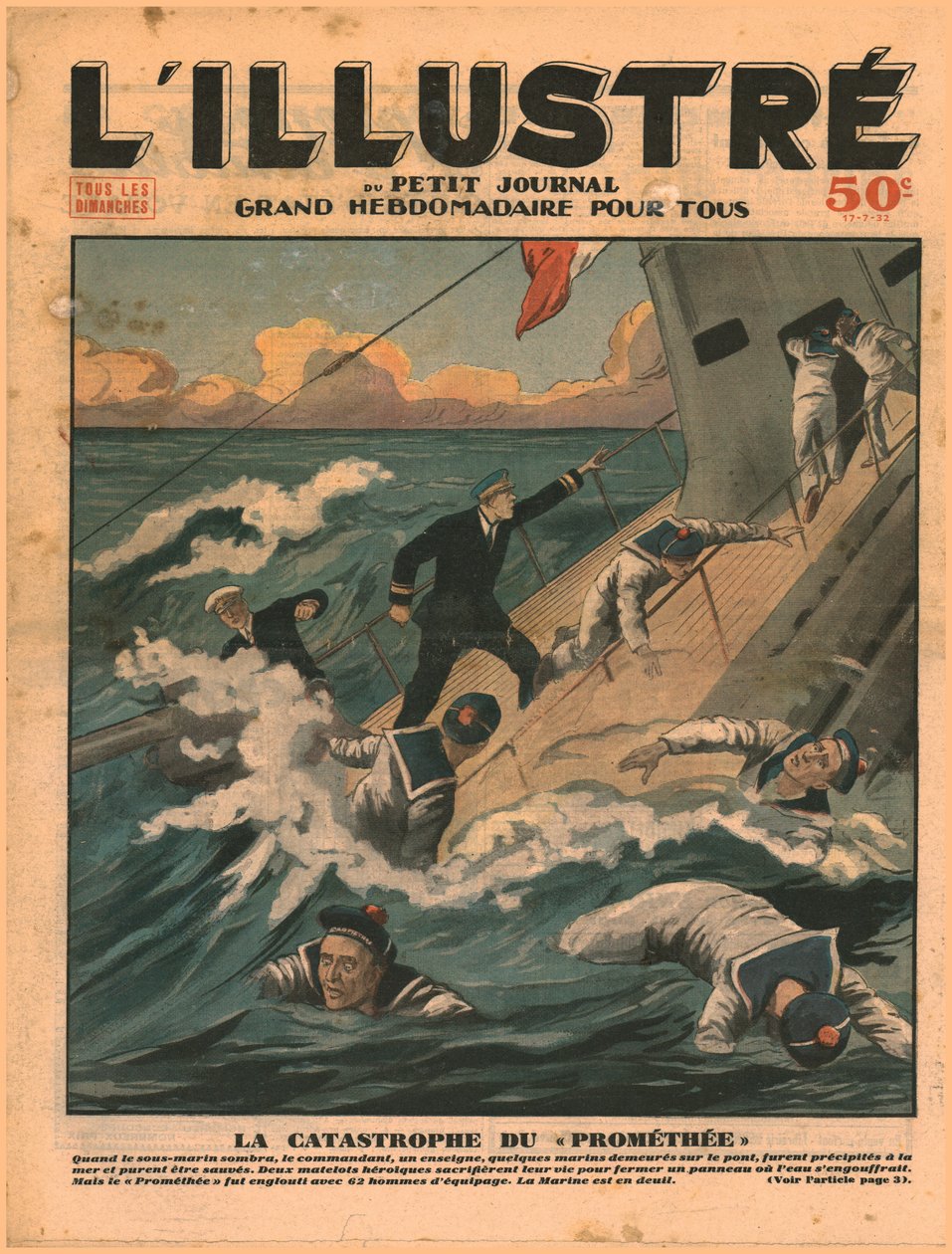 Katastrofa Prométhée, 1932. od Unbekannt