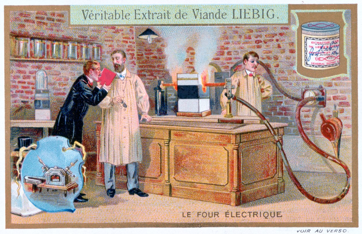 Elektrická pec, 1890-1910 od Unbekannt