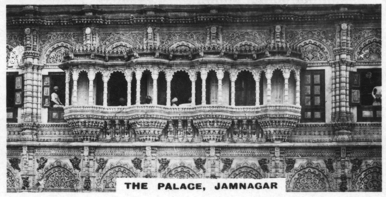 Palác, Jamnagar, Indie, c1925 od Unbekannt