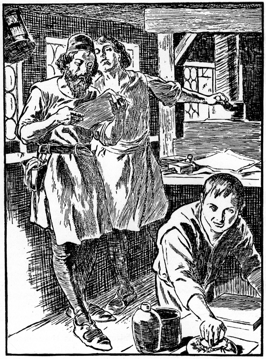 Proces tisku, 1908-1909 od Unbekannt
