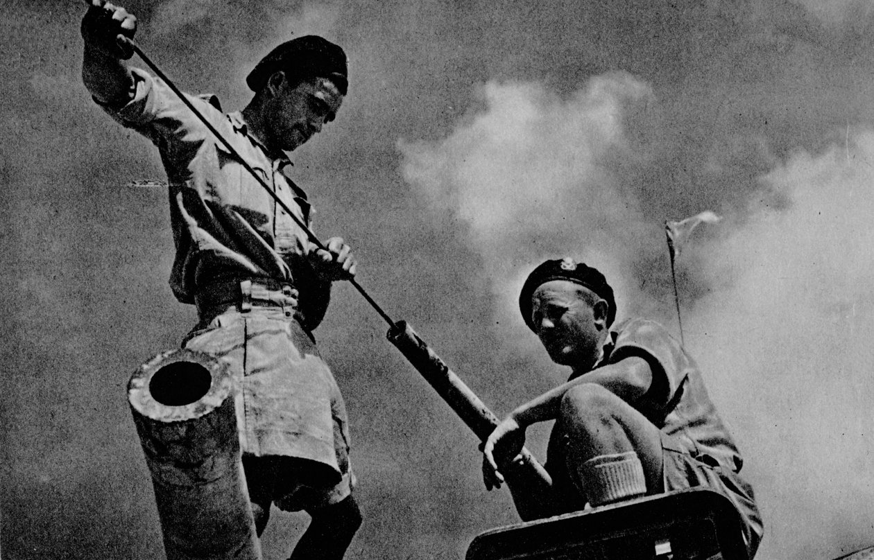 Posádky tanku připravují..., 1942 1944 od Unbekannt
