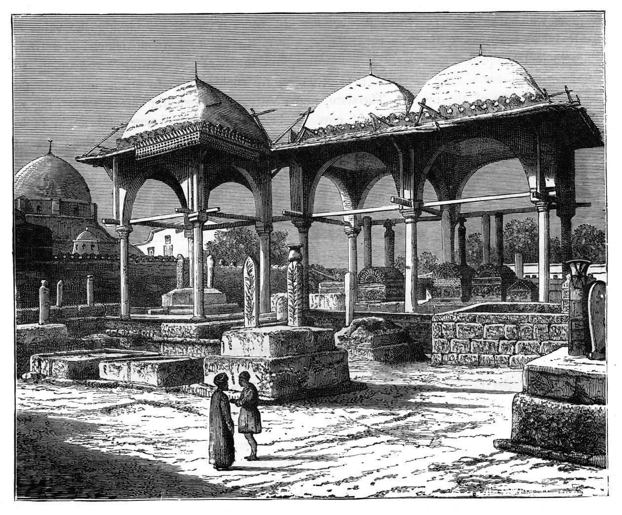 Hrobka Mameluků, c1890 od Unbekannt