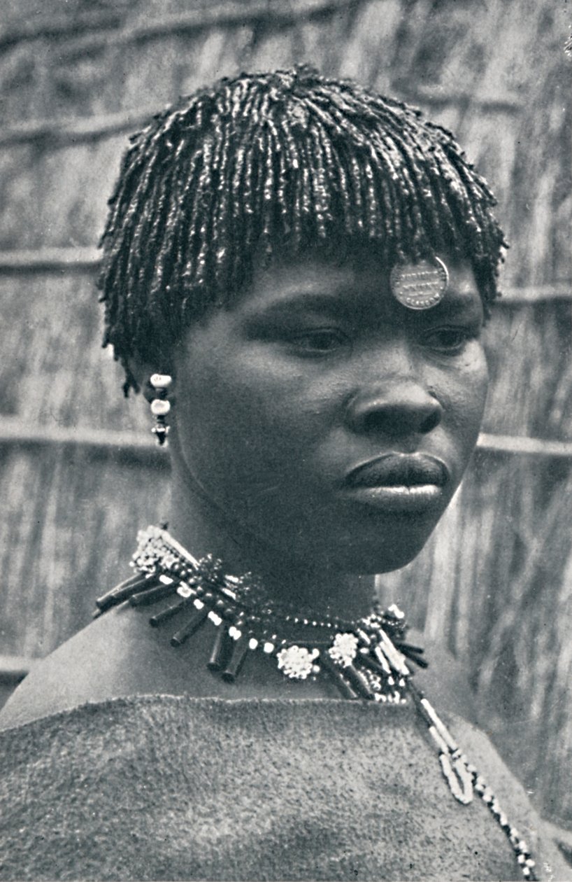 Manželka jihoafrického náčelníka, 1912 od Unbekannt