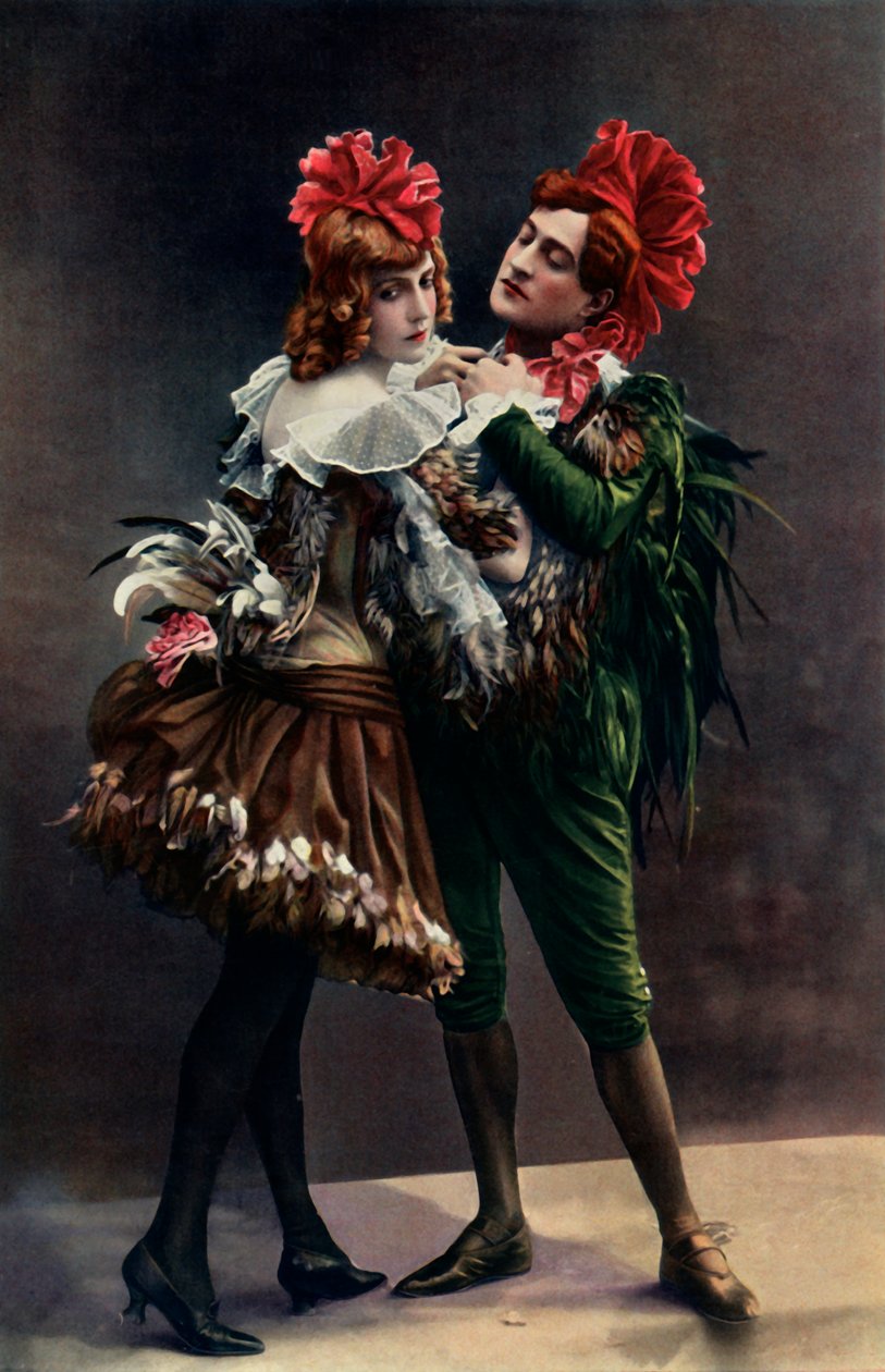 Variety divadlo. - Paris Aux Varietes, 1904. od Unbekannt