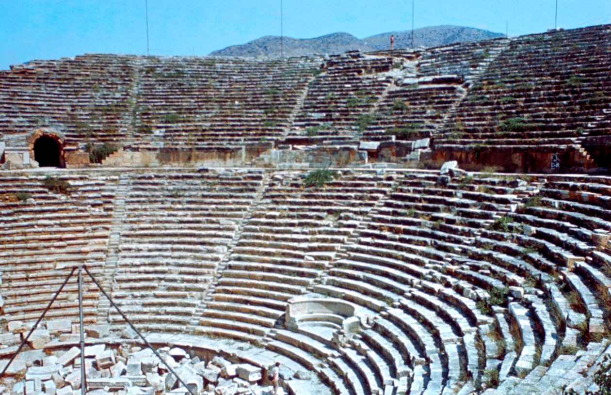 Divadlo, Hierapolis, Pamukkale, Turecko, 190 př.nl od Unbekannt