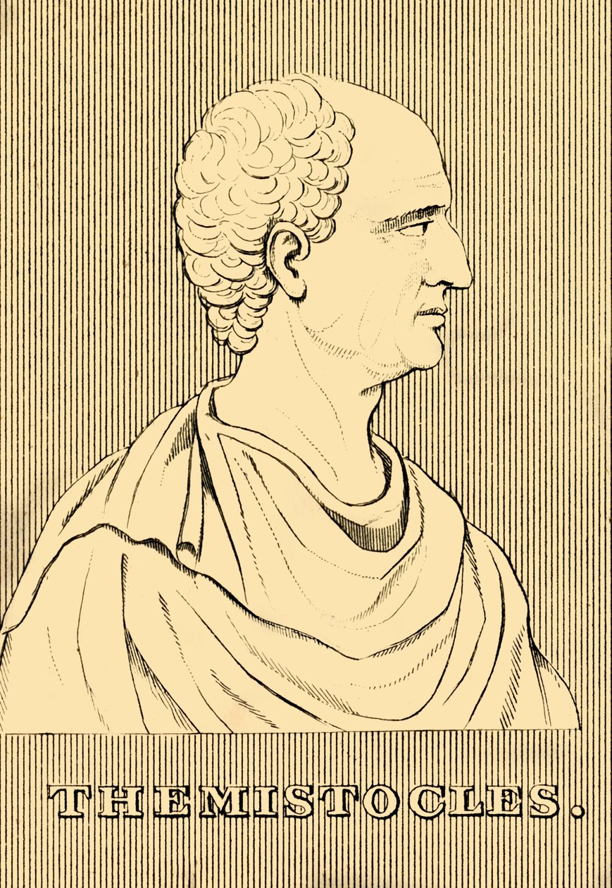 Themistokles, c 524-459 př.nl, 1830. od Unbekannt