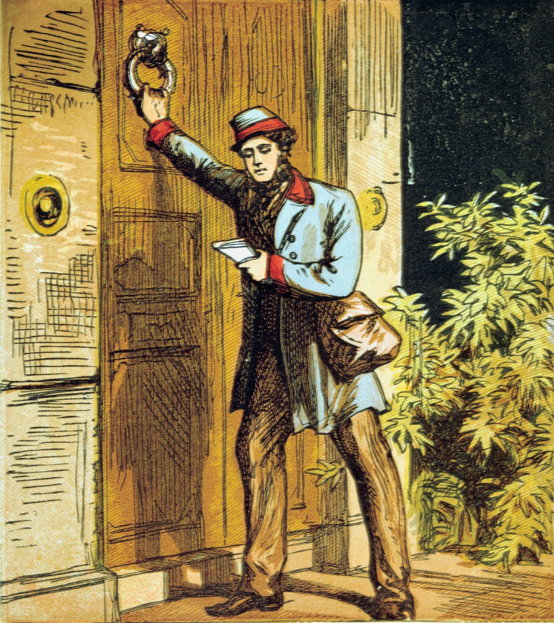 Tam je Pošťáci klepej!, 1867. od Unbekannt
