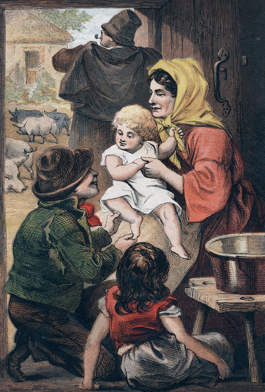 Toto prasátko..., dětská zábavná říkanka, c1860 od Unbekannt