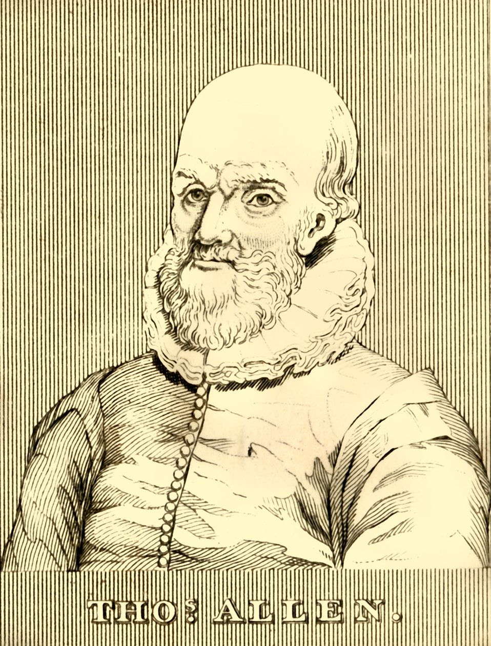 Thomas Allen, 1542-1632, 1830. od Unbekannt