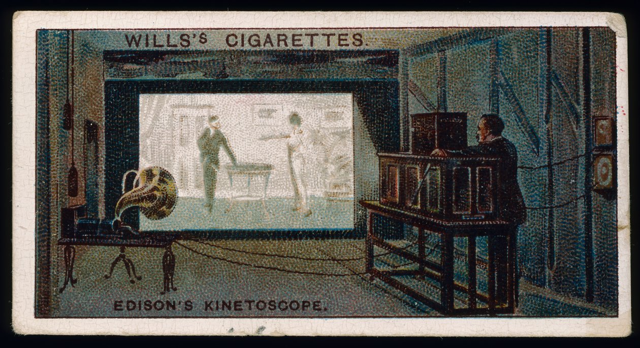 Kinetografové divadlo Thomase Alvy Edisona, c1892 od Unbekannt