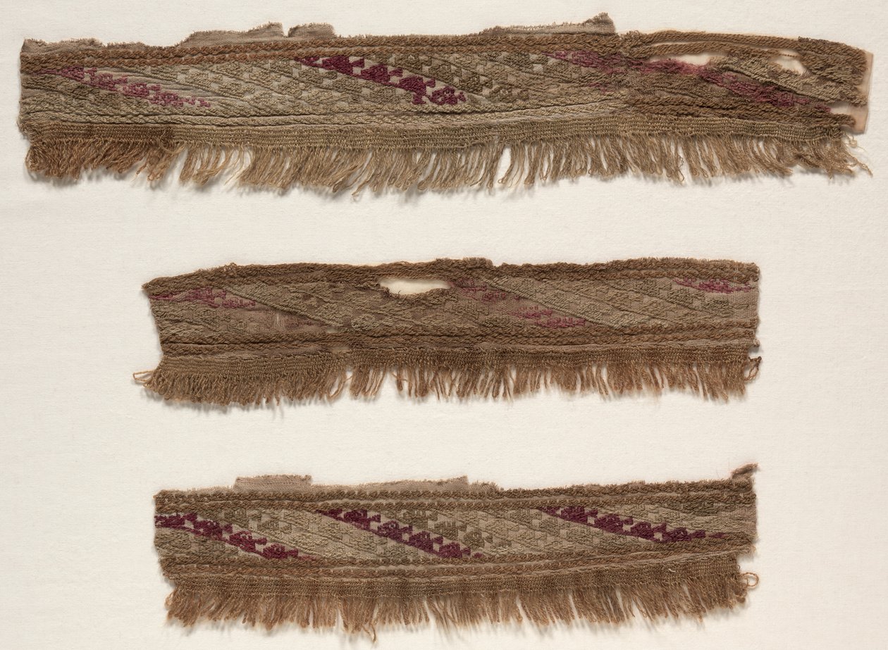 Tři hraniční fragmenty, c. 1100-1400. od Unbekannt