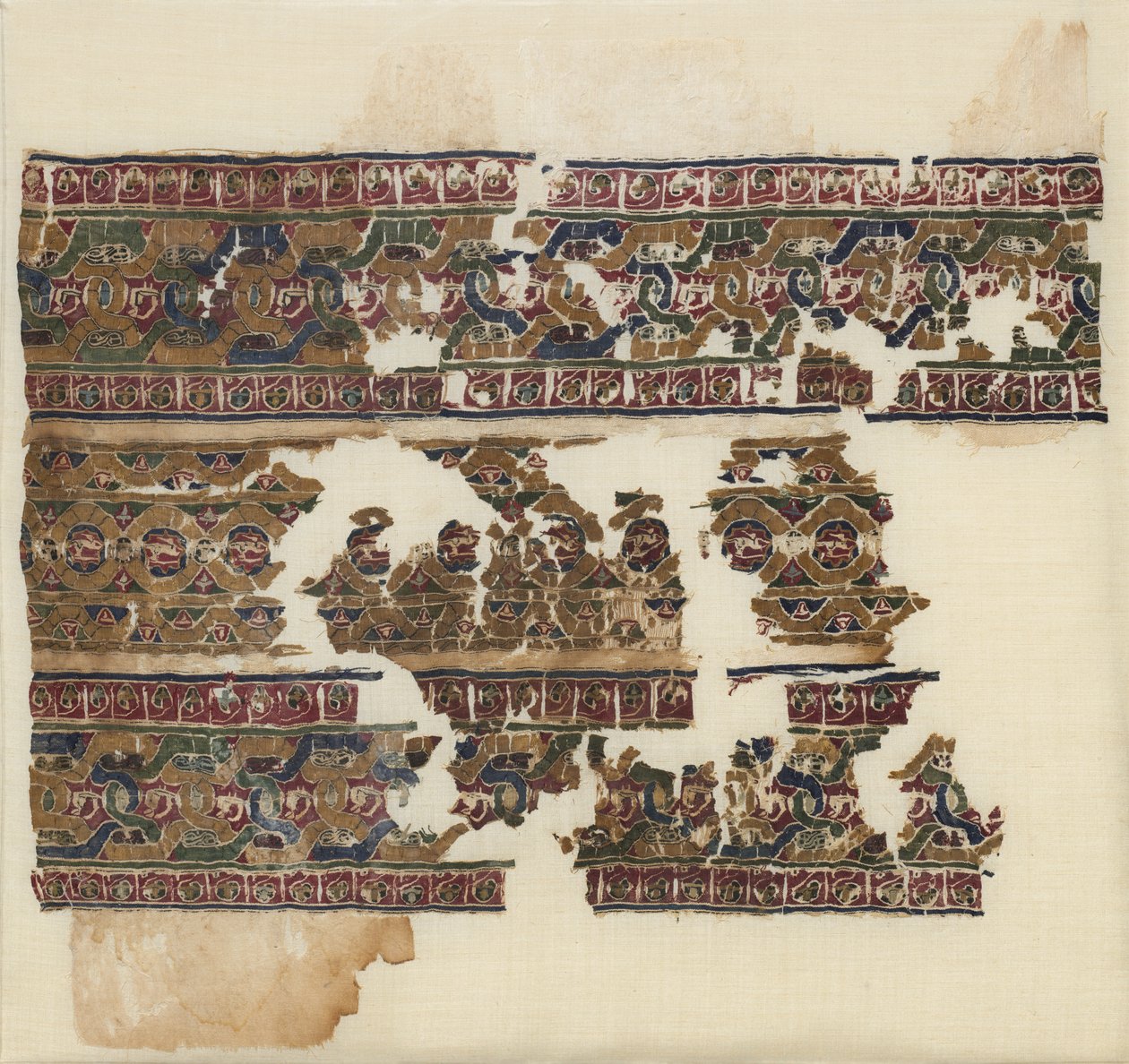 Tiraz s gilošovanými pásy, 1075-1125. od Unbekannt