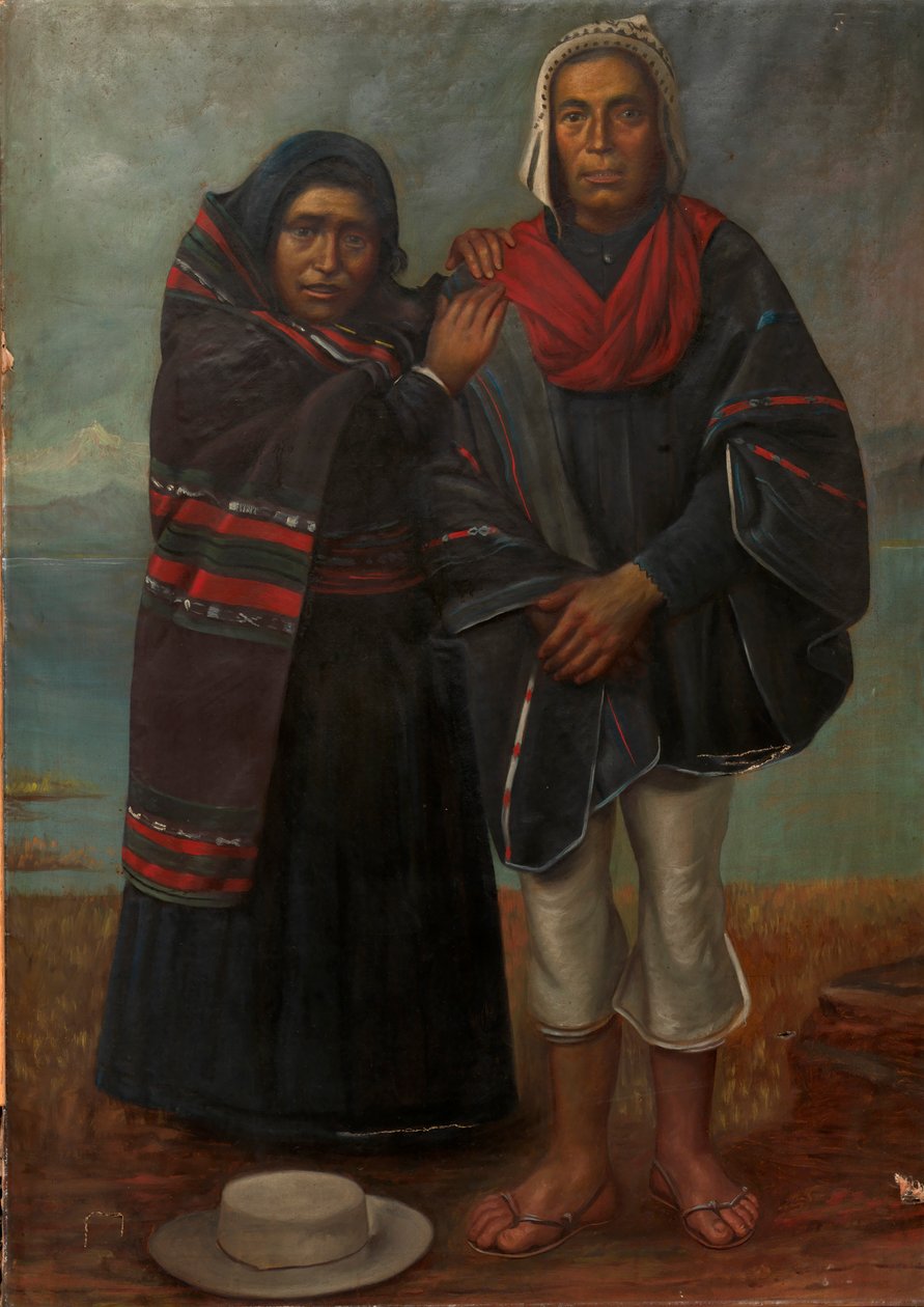 Indiáni Titica Aymara, ca. 1890-1892. od Unbekannt