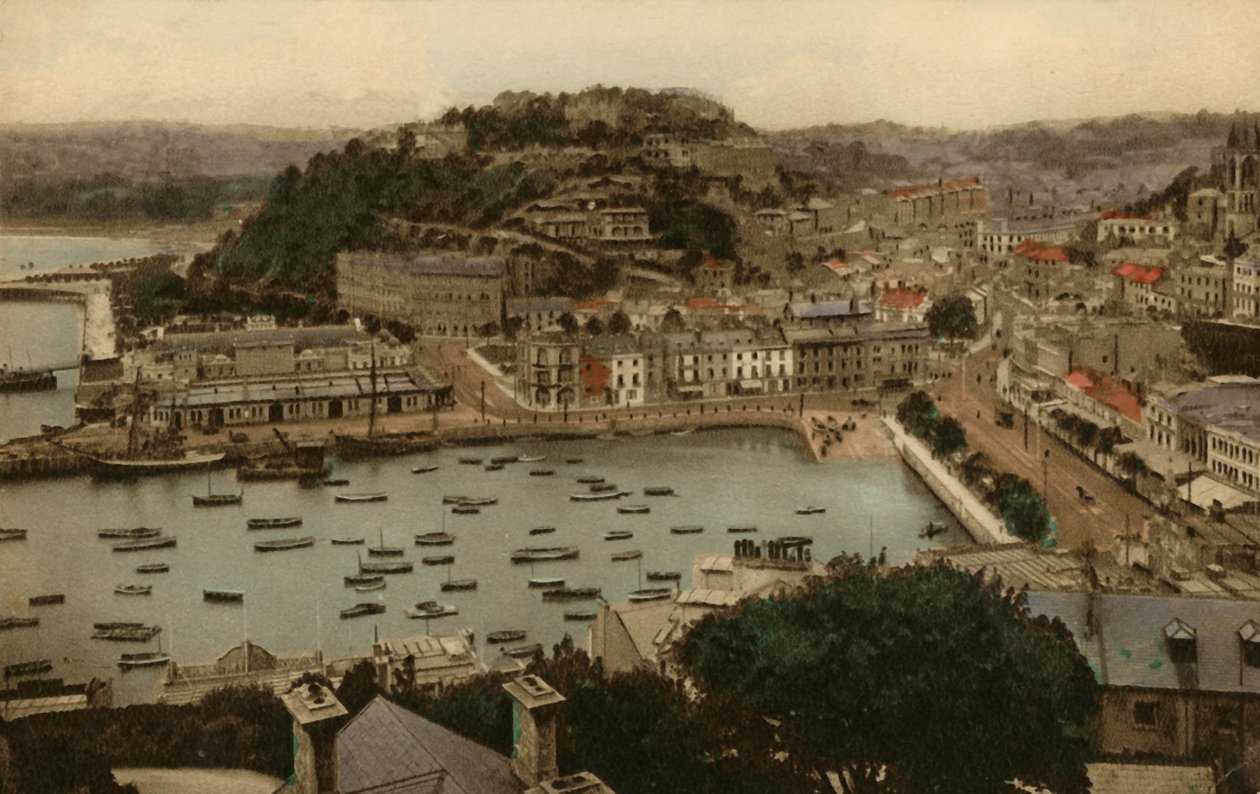Torquay z Vane Hill, 1930. od Unbekannt