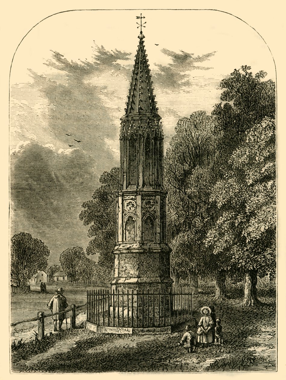 Tottenham High Cross, 1820, c1876. od Unbekannt