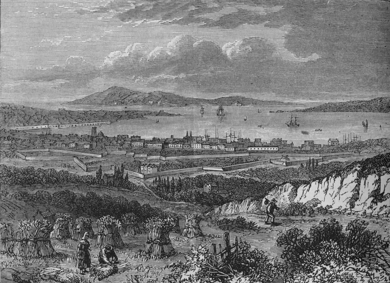 Toulon, c1880 od Unbekannt